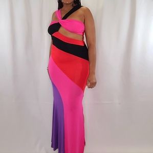 Color Block Dress